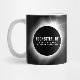Total Solar Eclipse 2024 Rochester NY - Men Women Kids Mug